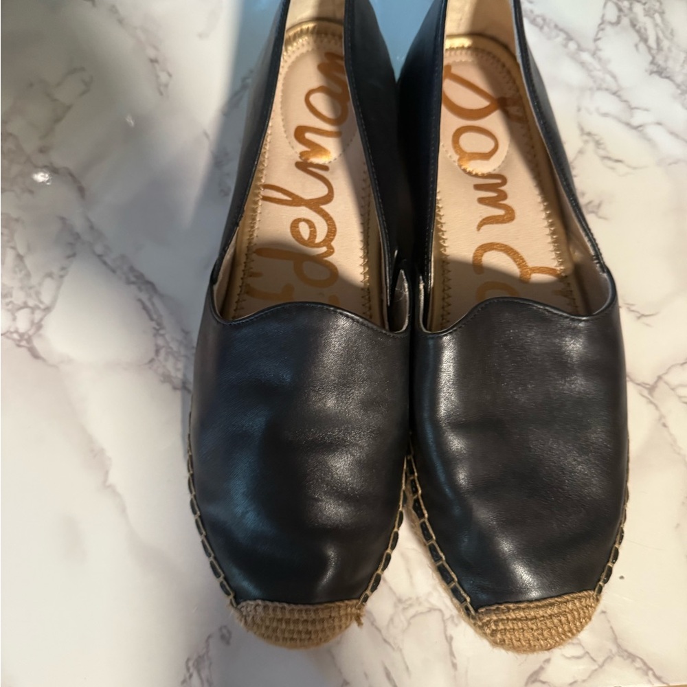 Sam Edelman Black Espadrilles